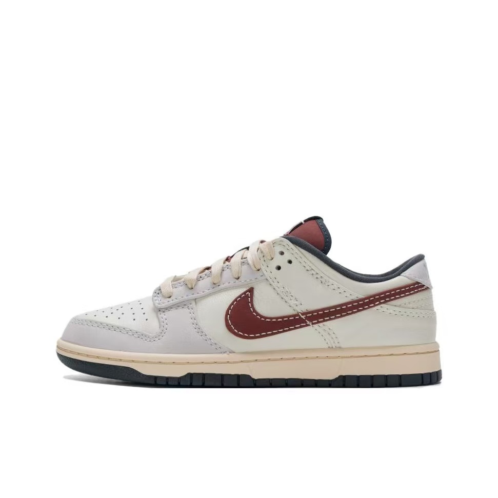【秋冬上新】NIKE/耐克男子 DUNK LOW 白红配色休闲板鞋 IM6670202