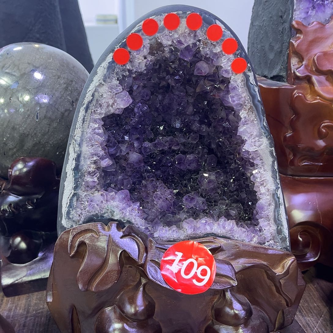 未镶嵌紫晶大型摆件（非配饰）