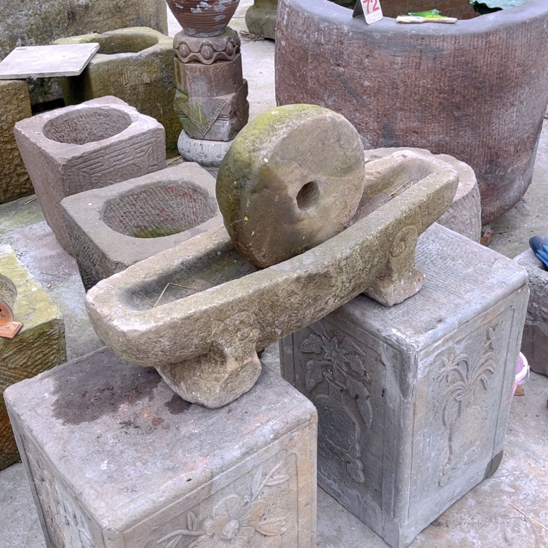 拂***晓石材石头船一个1000