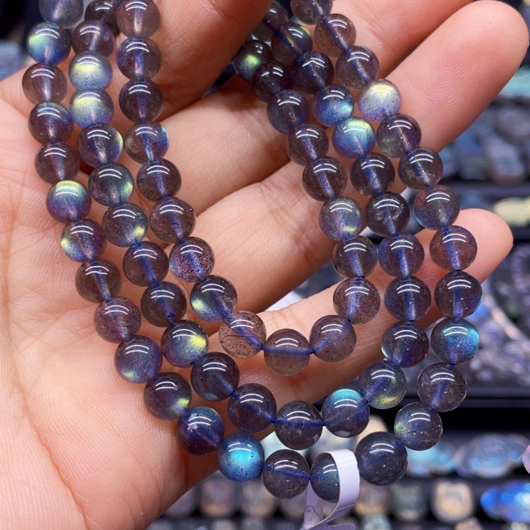 长石手串未镶嵌6.5左右