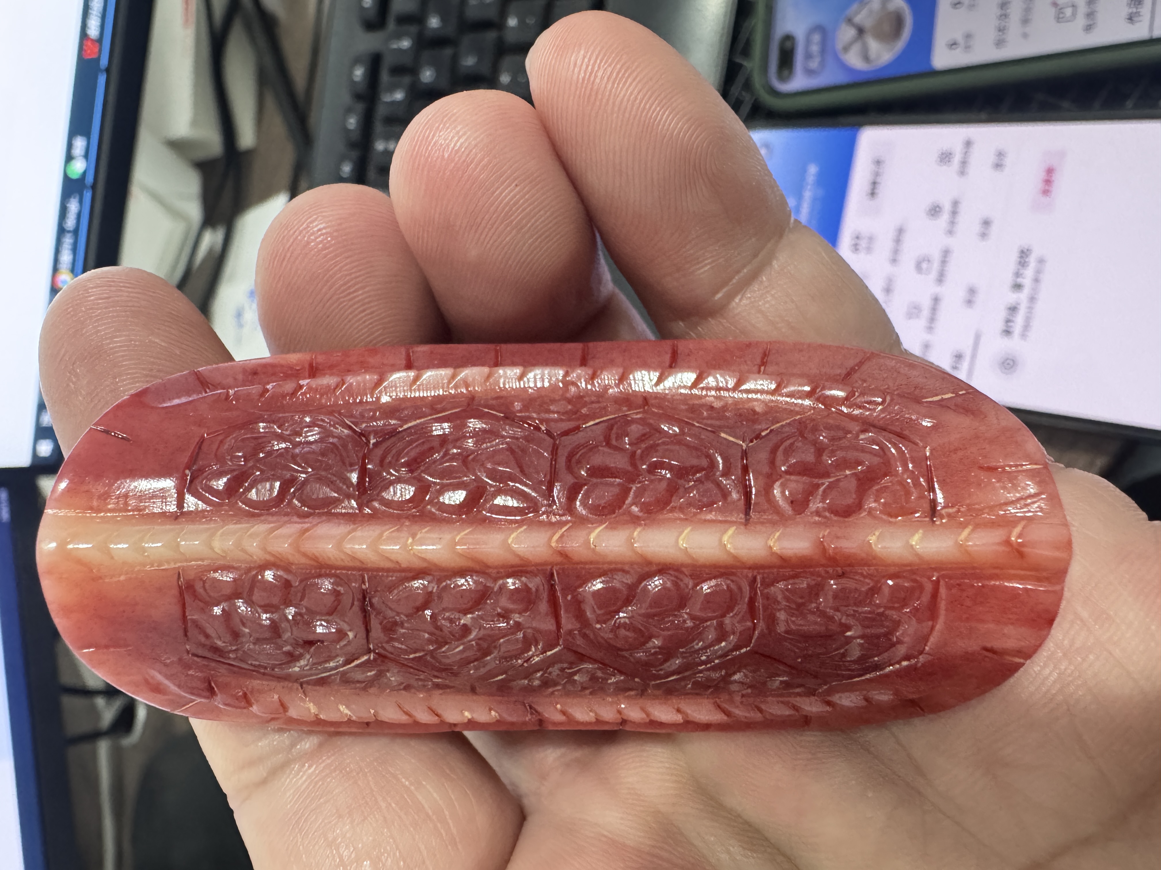 非金属树脂吊坠  【大圣七号】H202手把件   富甲天下