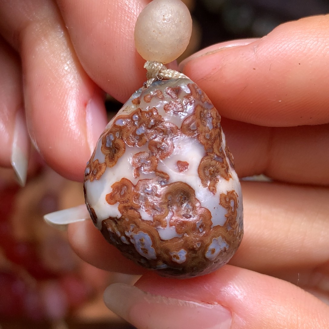 未镶嵌玛瑙/玉髓珠宝半成品