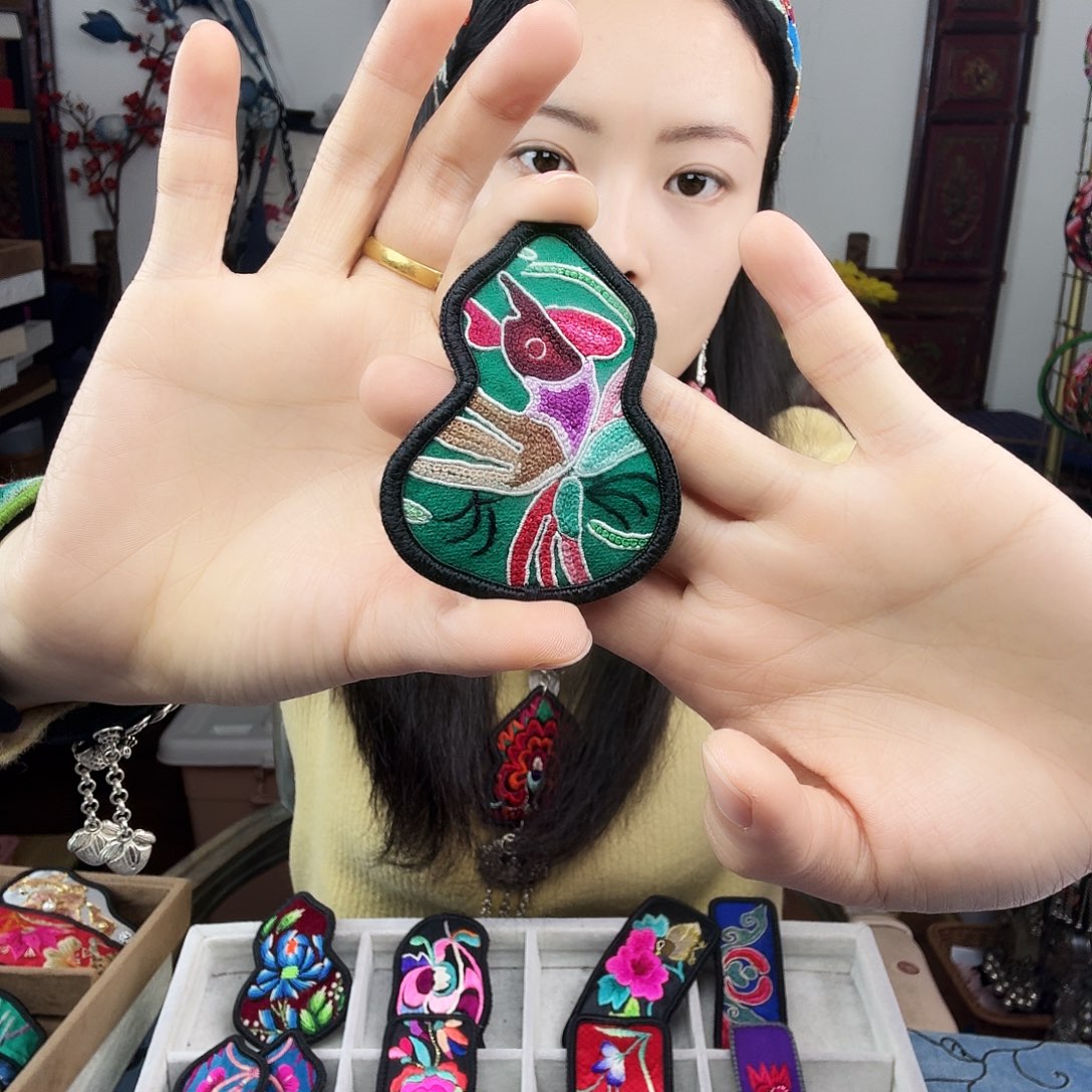 古****织绣手工刺绣图案