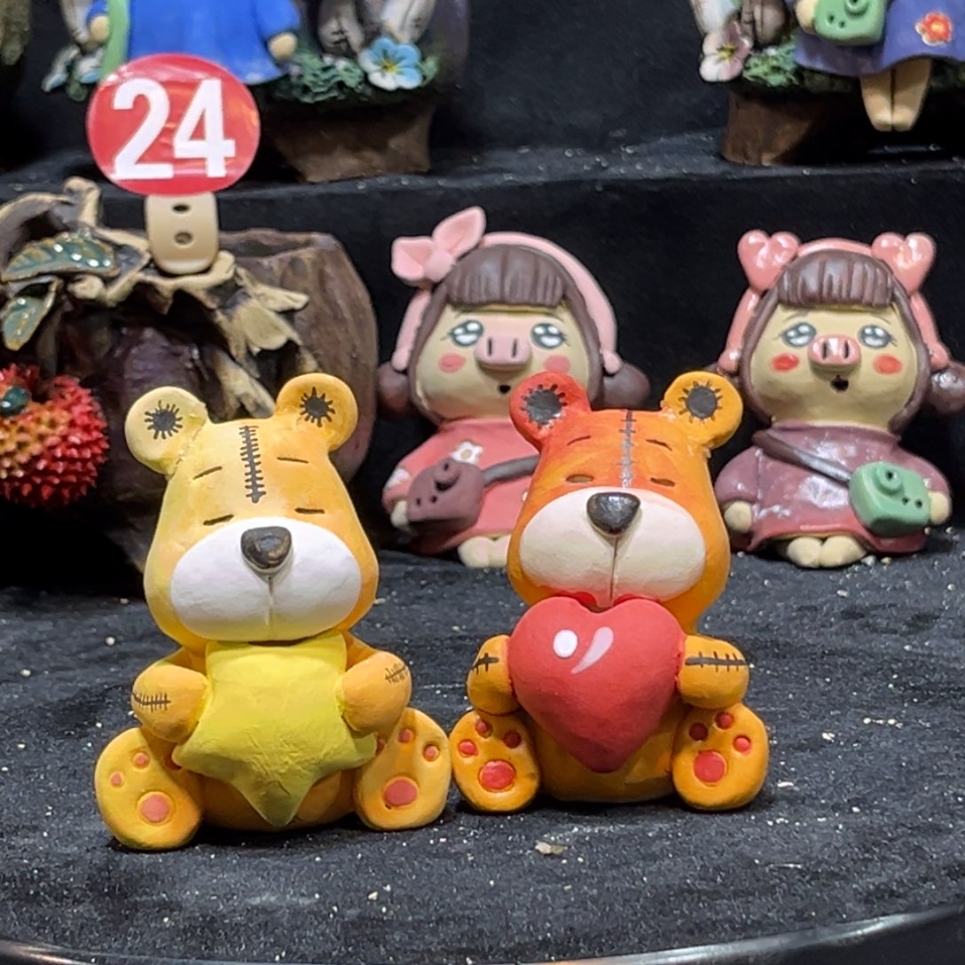 开***心白狐花器多肉花盆瑕疵