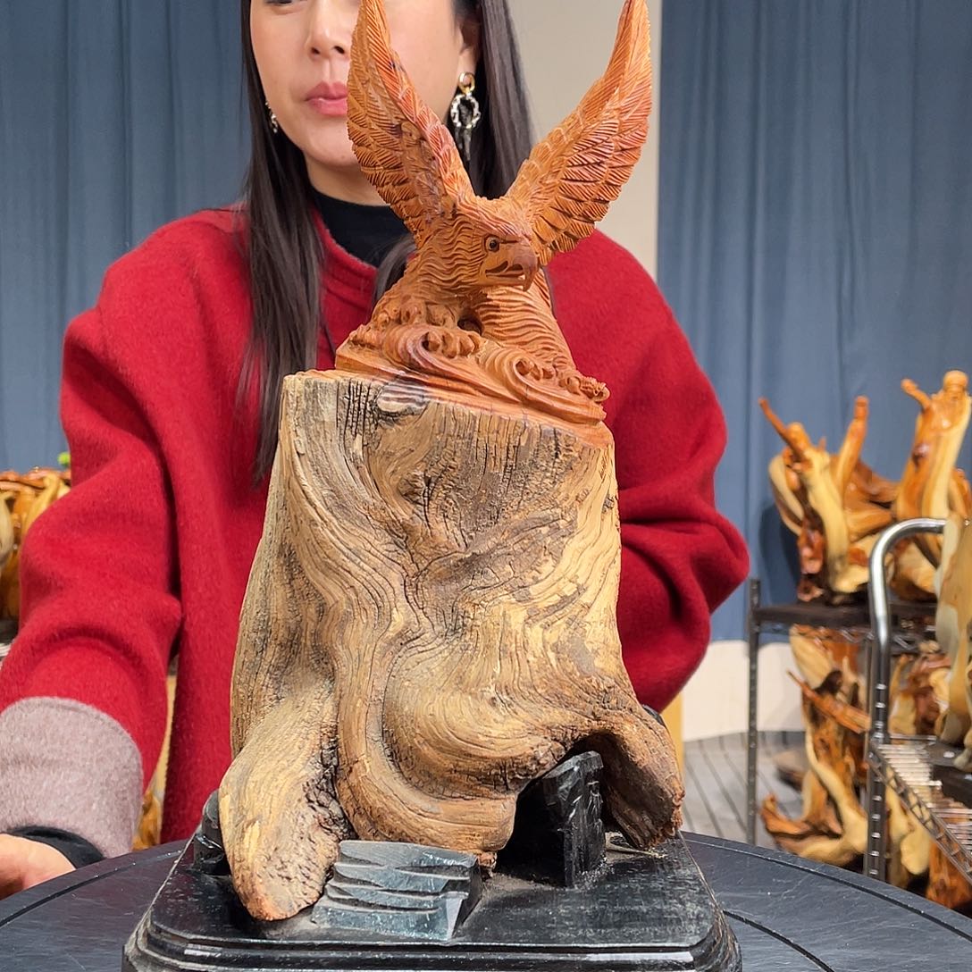 柏木（崖柏）随型艺术根雕