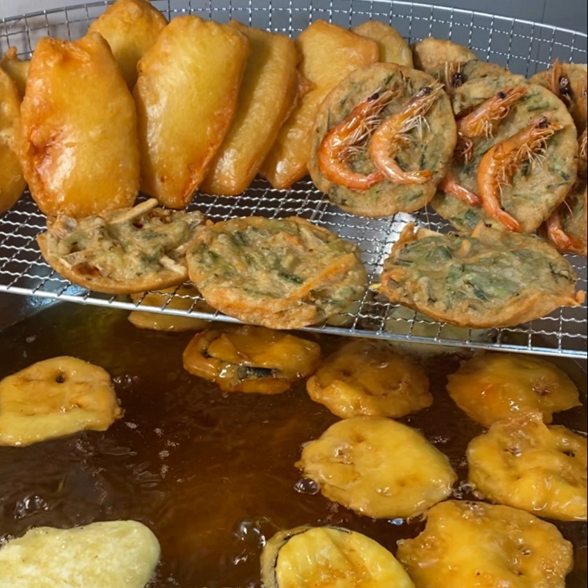 A红薯片和葱油饼配方(点击短信链接学习课程)