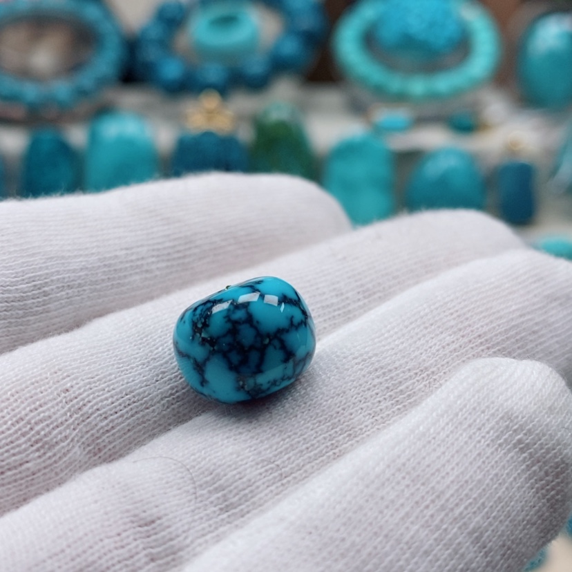 【闪购商品】绿松石绿松石未镶嵌狼***h