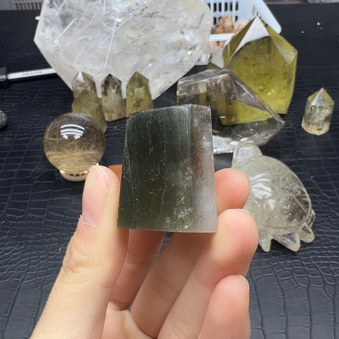 水晶未镶嵌珠宝半成品333水晶