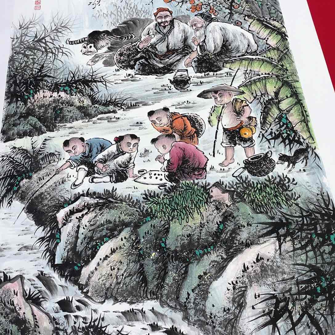 国画李庆友老師精品作品