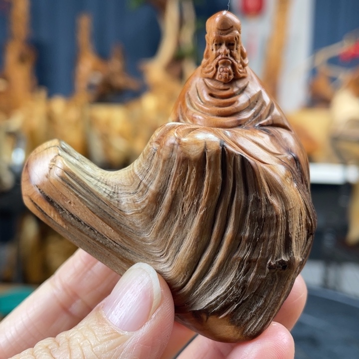 柏木（崖柏）手把件