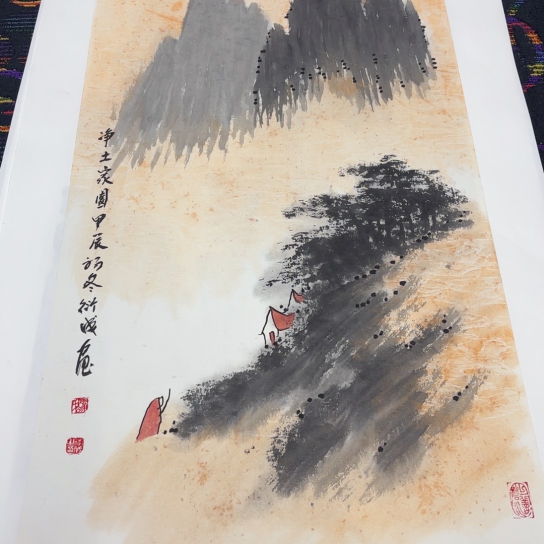 国画国画老师作品刘