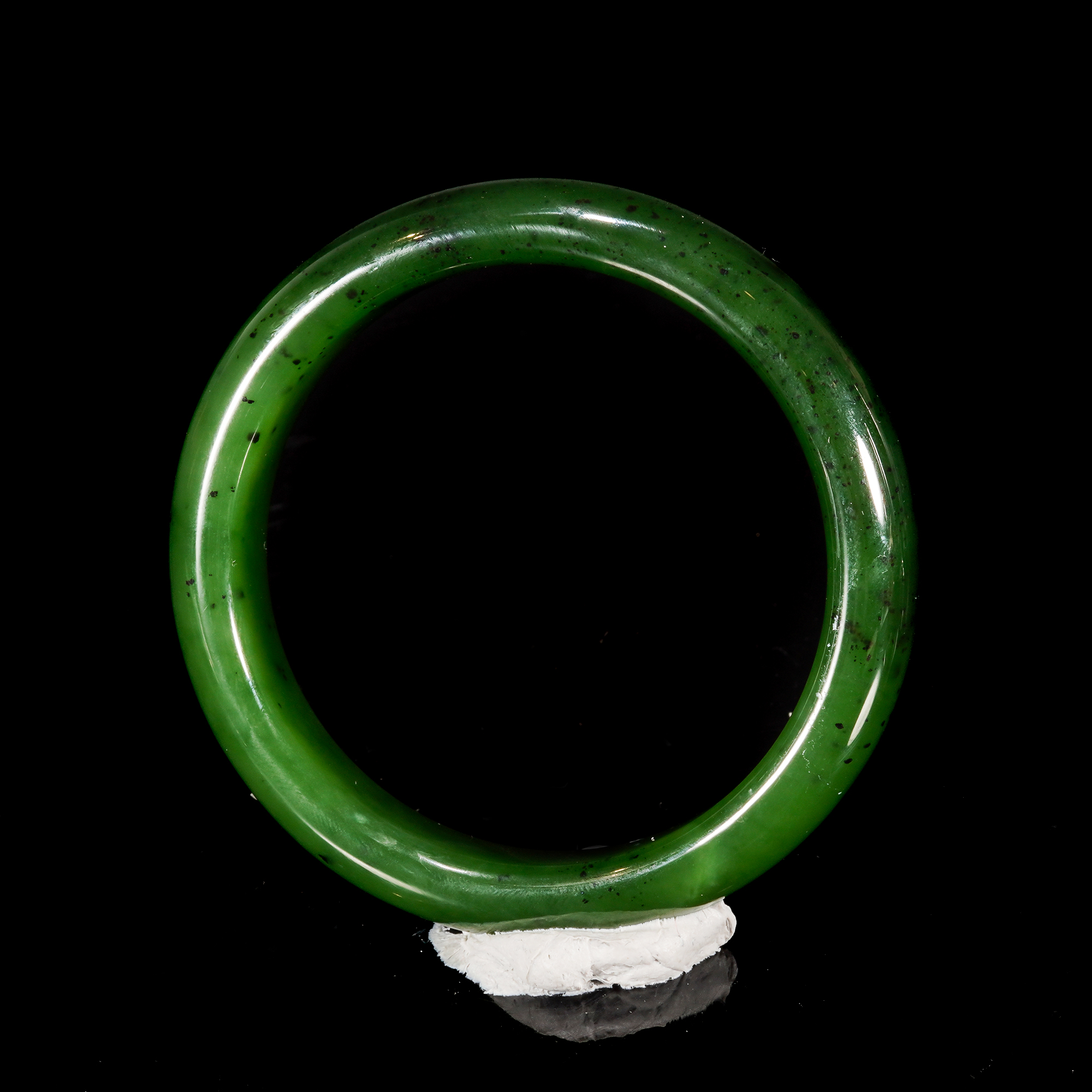 LOT.033和田碧玉手镯/X3572