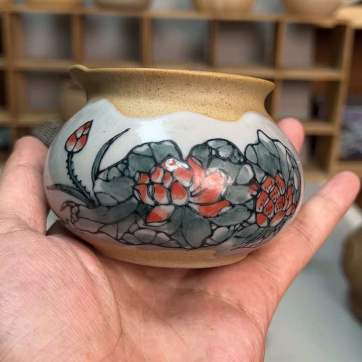 壶老段烧陶瓷茶器