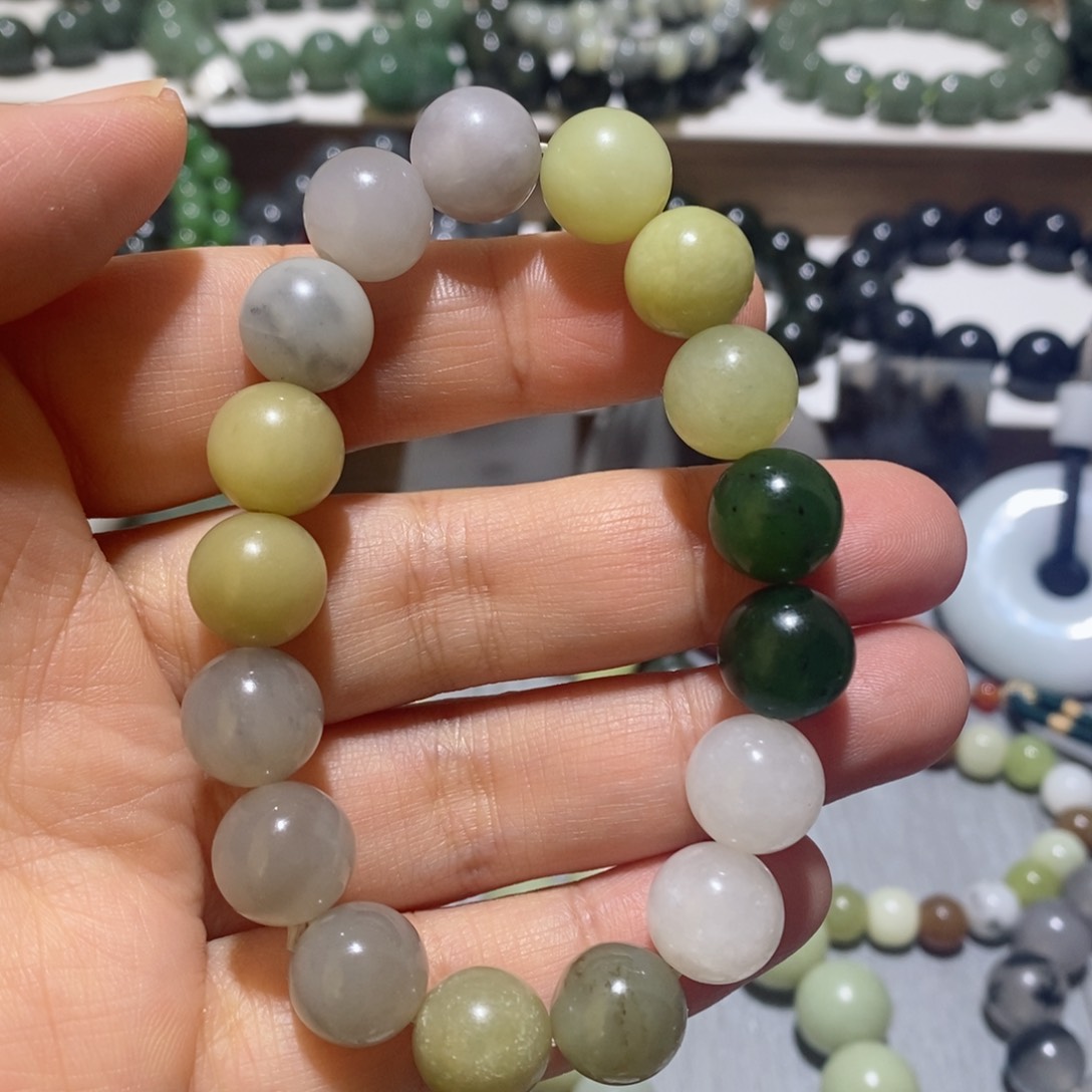 和田玉手链未镶嵌