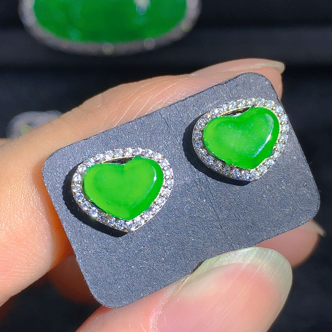 翡翠颈饰银S925镶嵌56966888