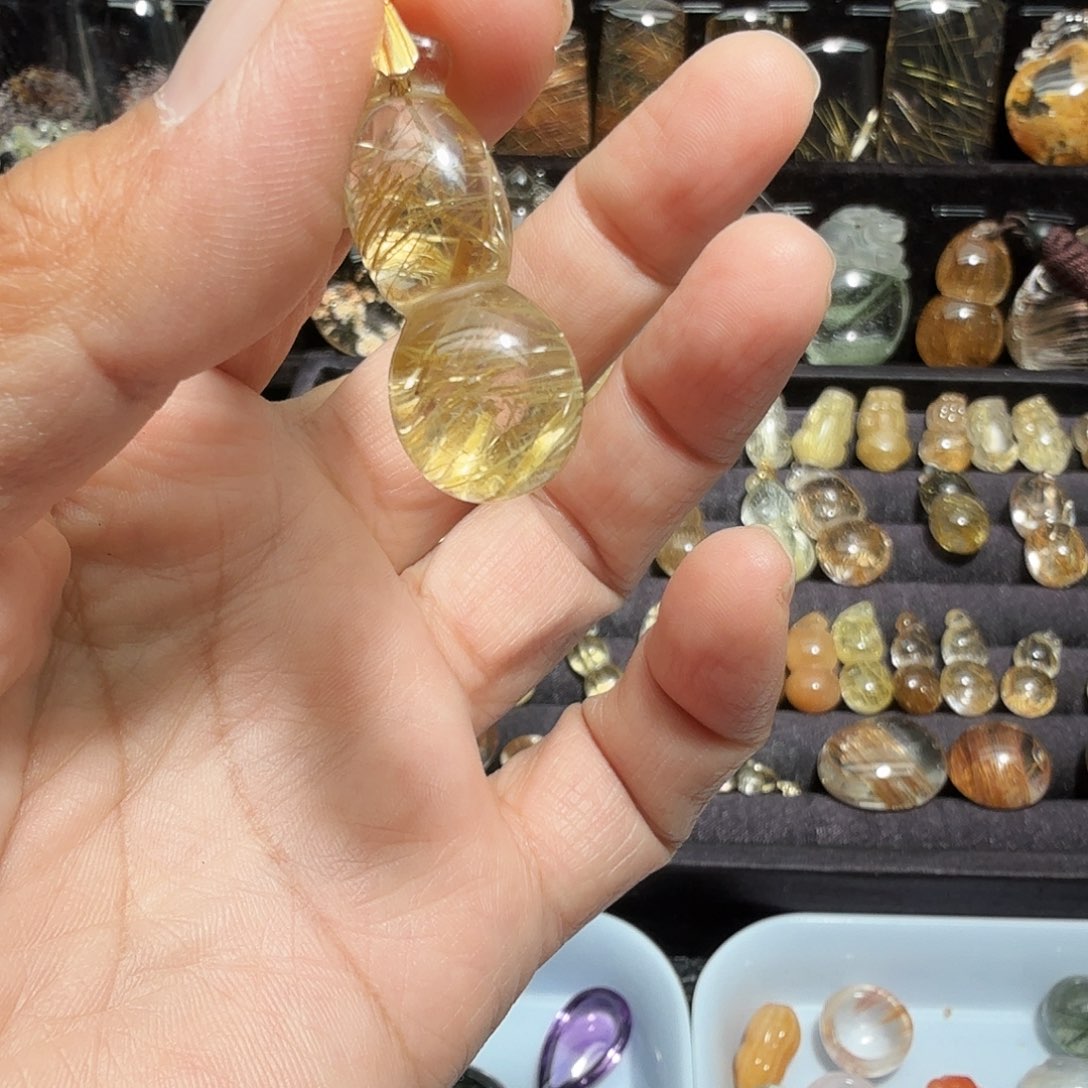 林***木未镶嵌水晶颈饰水晶