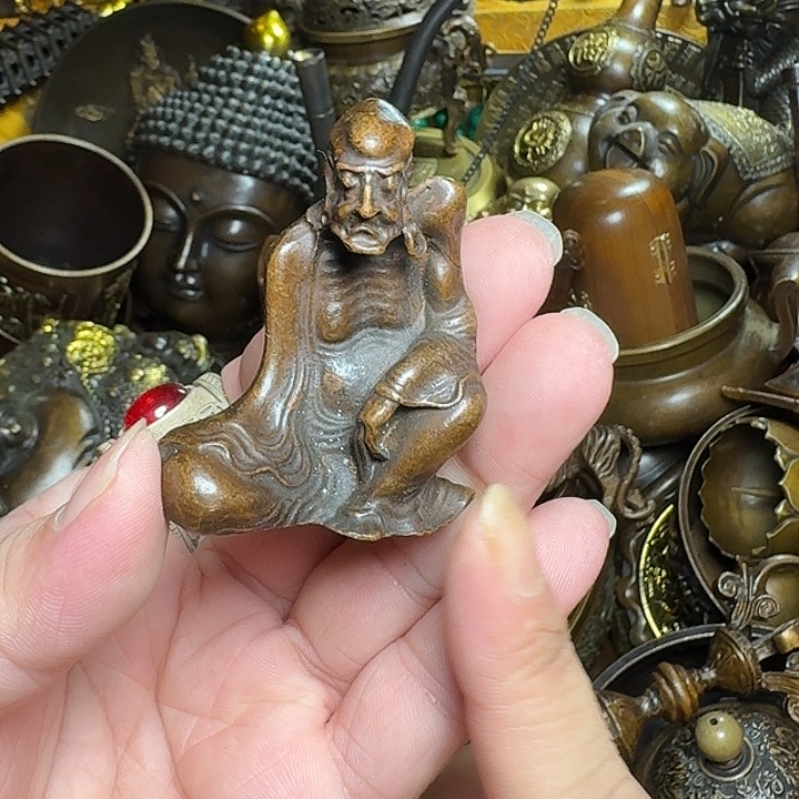 铜器摆件收收藏藏