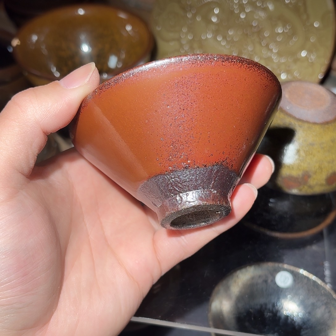 茶盏建窑建盏主人杯