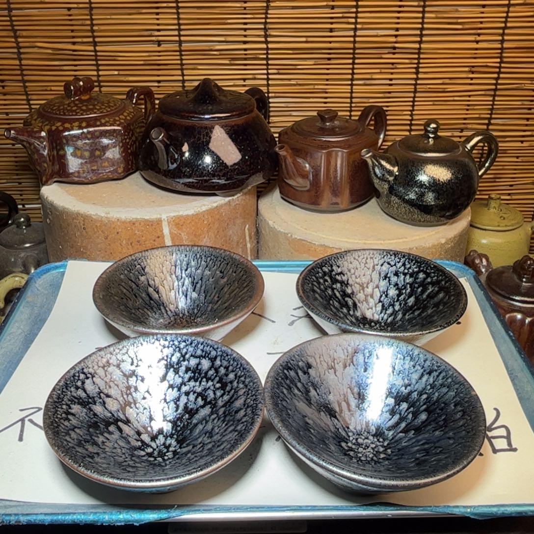 茶盏建窑建盏 微瑕作品