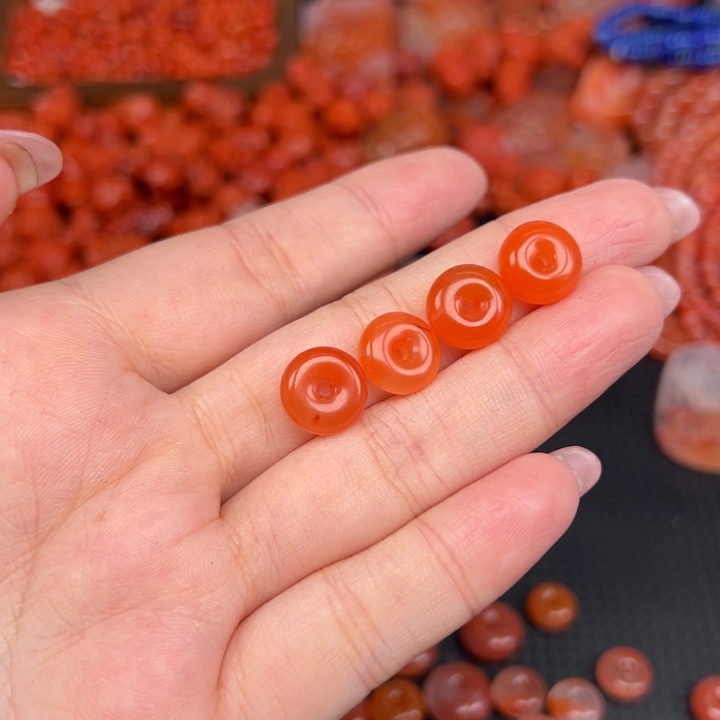 樱***了南红玛瑙未镶嵌吊坠(不含链)