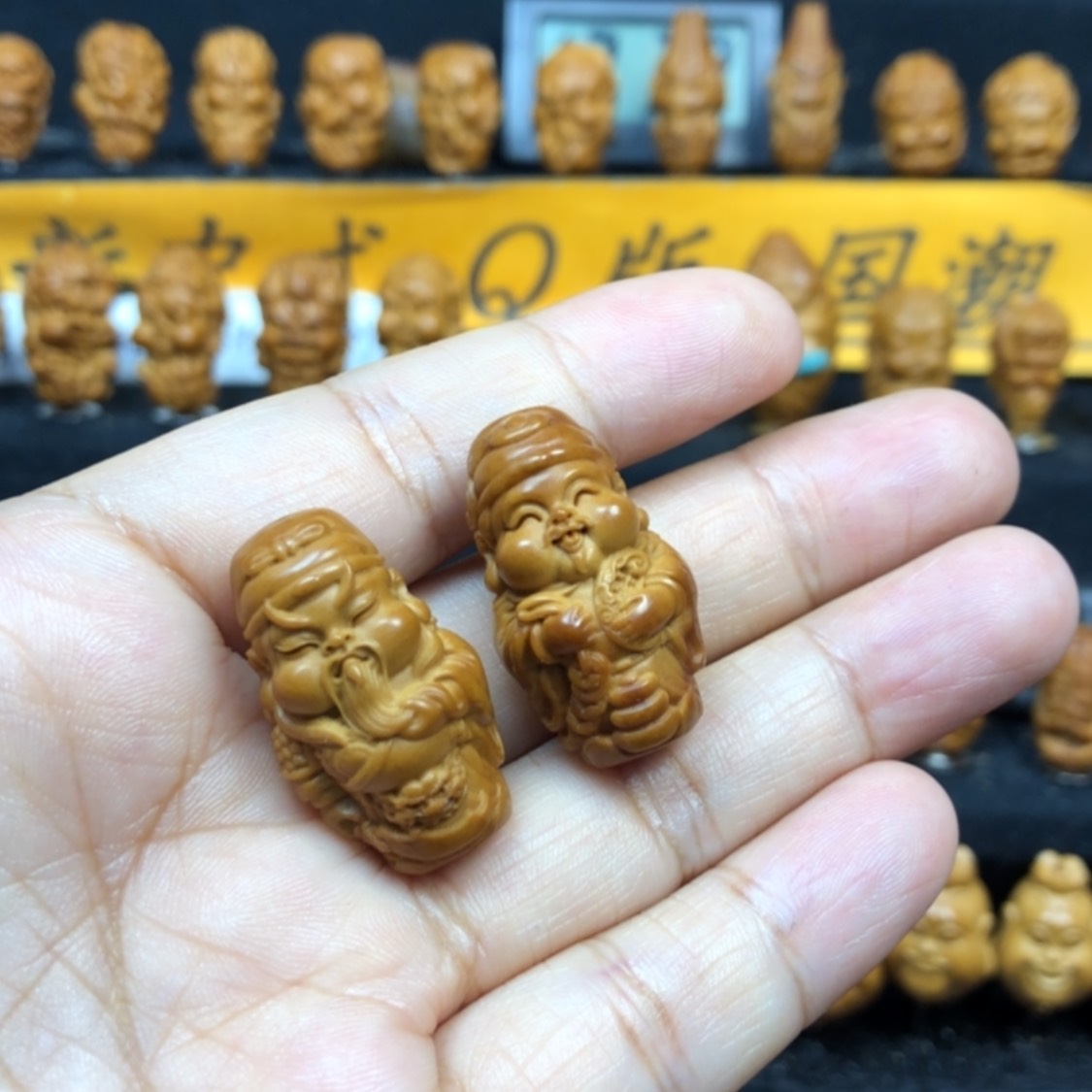 【闪购商品】橄榄核手串/手链文武财神