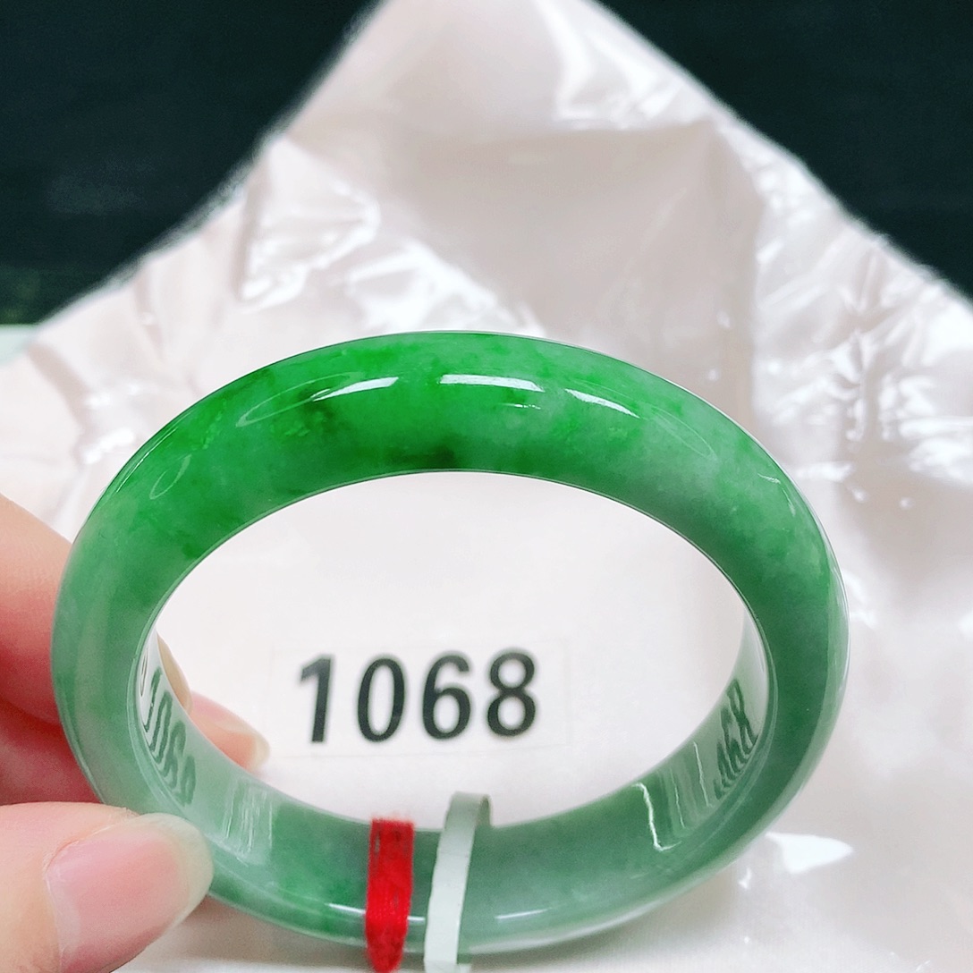 翡翠未镶嵌手镯15 号翡翠手镯