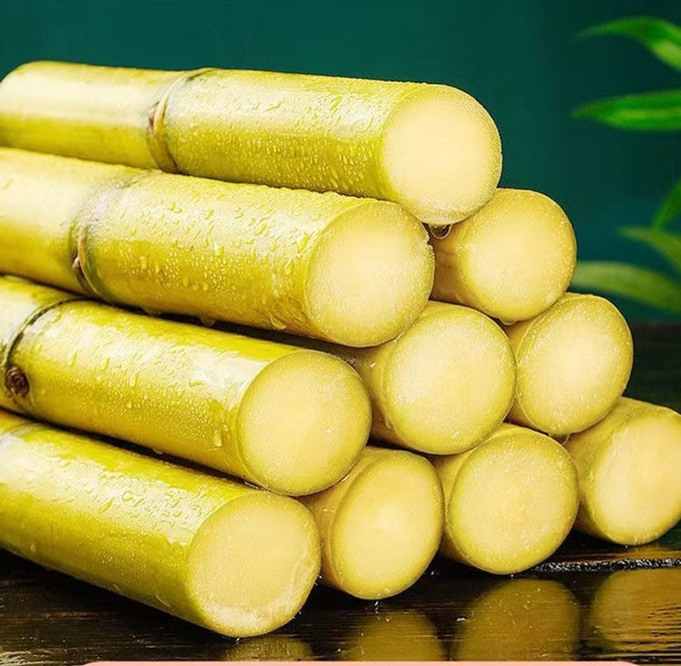 【老伍山货】云南黄皮甘蔗新鲜应季脆甜多汁现砍产地直发送削皮刀