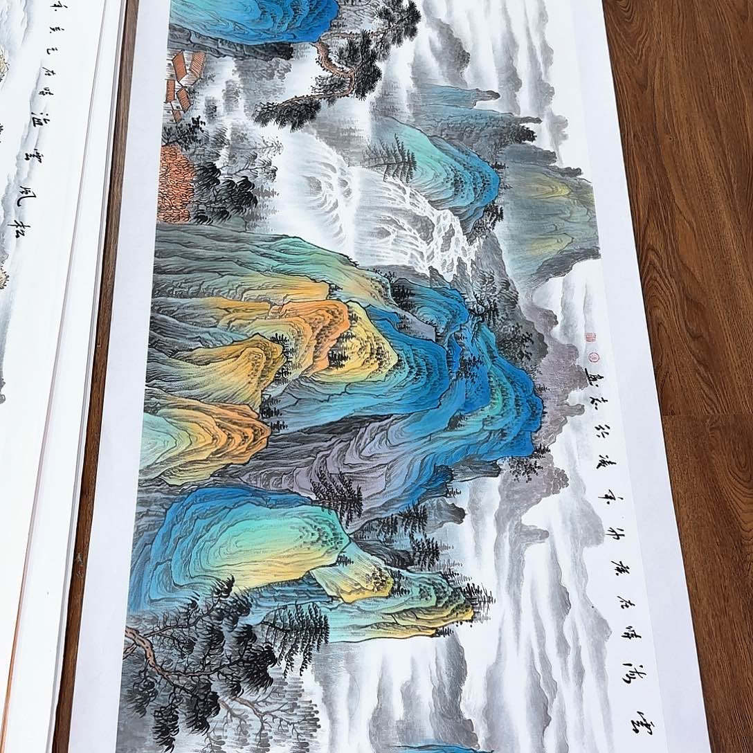 国画国画作品展。。
