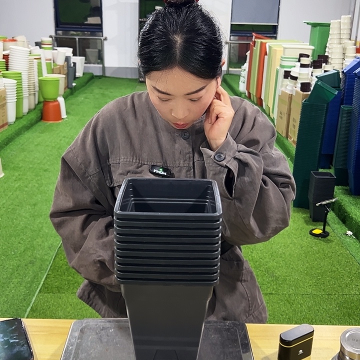 清仓方盆口16高18黑色10只无托