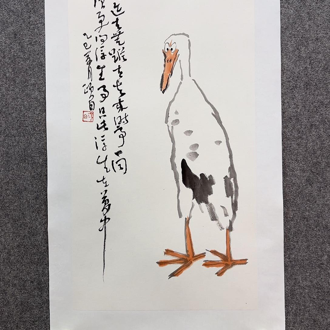 国画颐白老师手绘作品