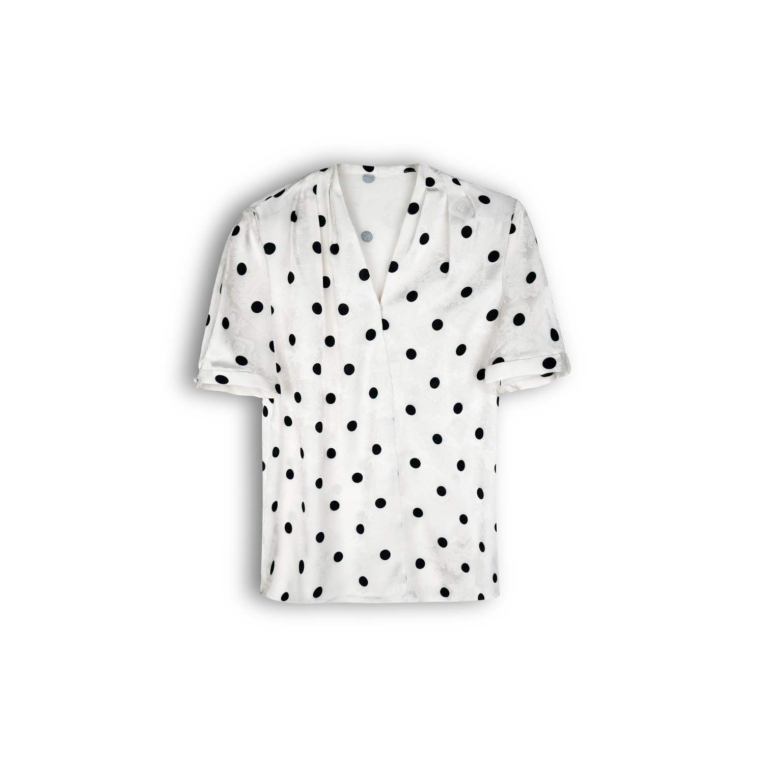 25年夏季新款时尚V领短袖衬衫-475（LCGB18W）