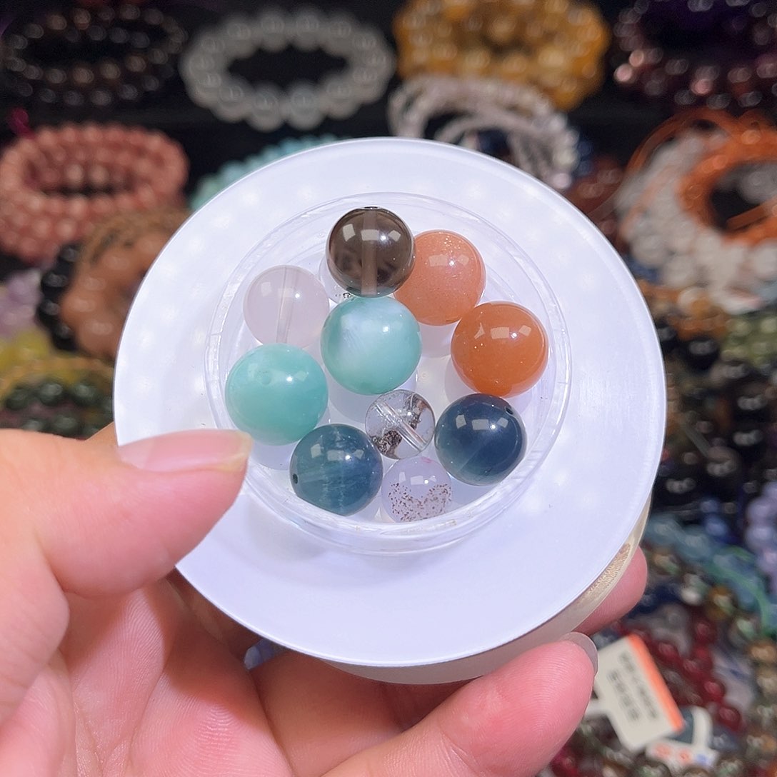 水晶手链未镶嵌啊*君天然水晶未镶嵌