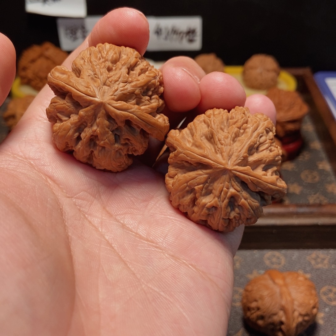 吊坠文玩核桃粗筋42尺190