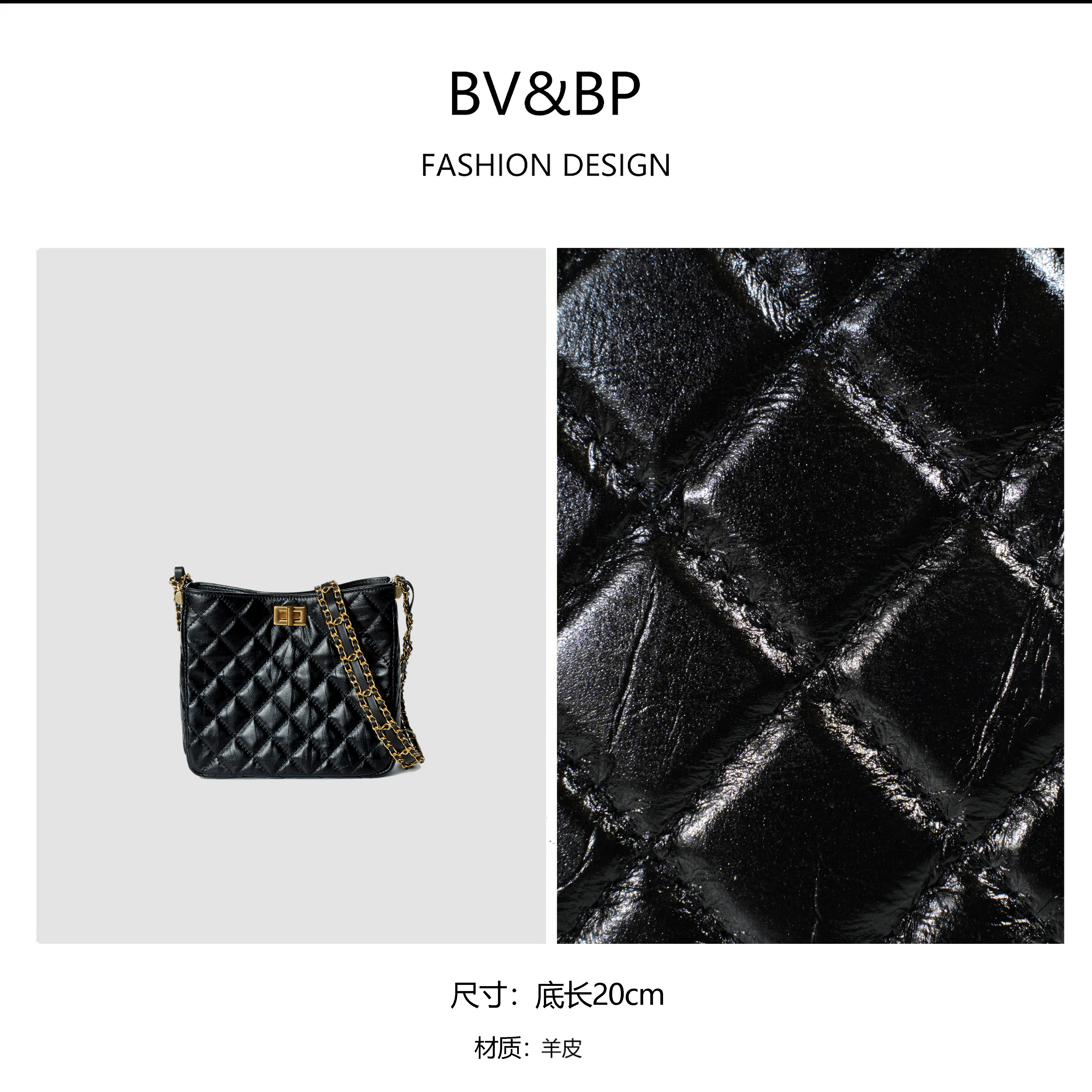 女士包包2024新款轻奢百搭手提包经典复古单肩包IF8192