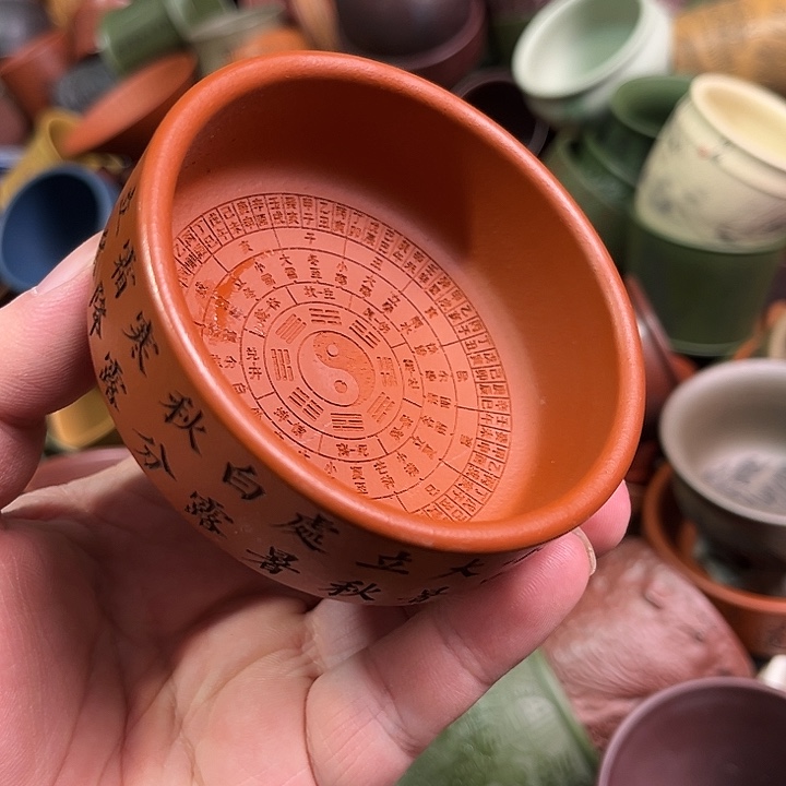 紫砂茶杯全手工紫砂主人杯