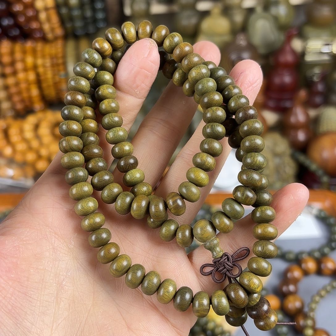 绿檀0.8算盘多圈