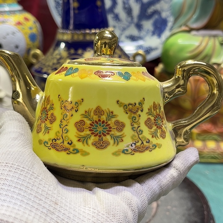 盖碗摆件摆件摆件瓷器