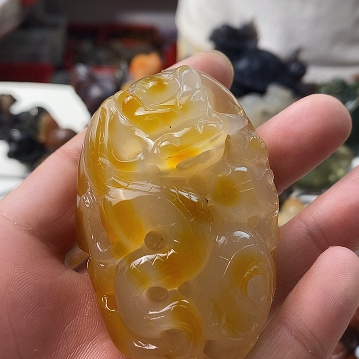 未镶嵌颈饰玛瑙/玉髓