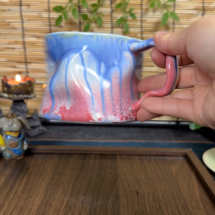 陶瓷景德镇高温颜色釉咖啡杯