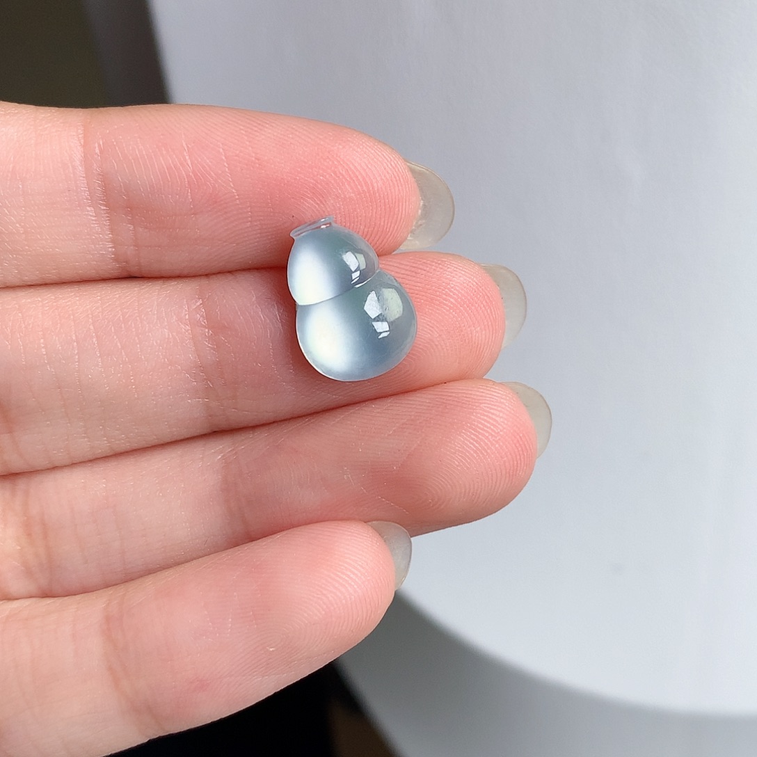 翡翠裸石缅甸天然A货翡翠冰种葫芦