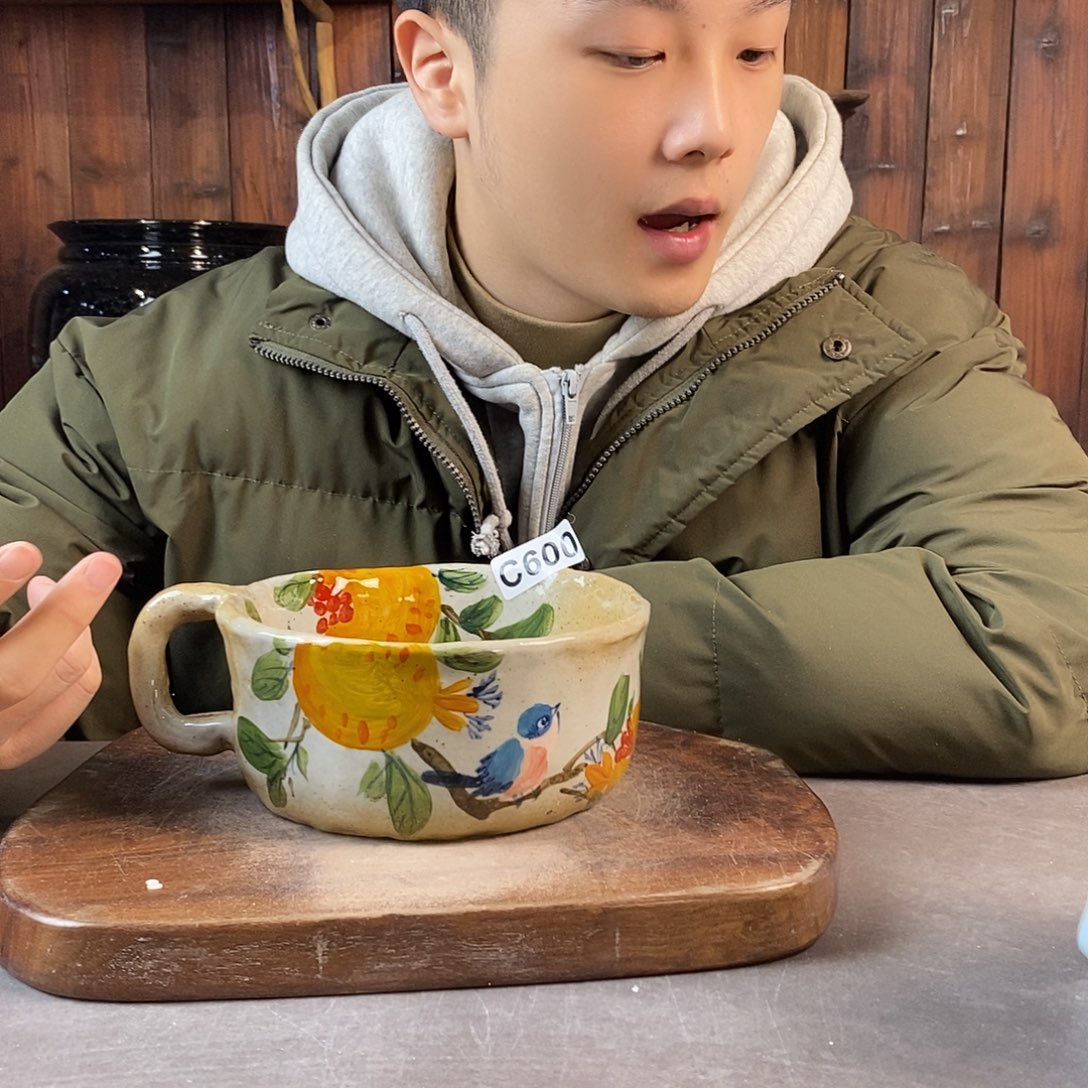瓷片手工制作的600