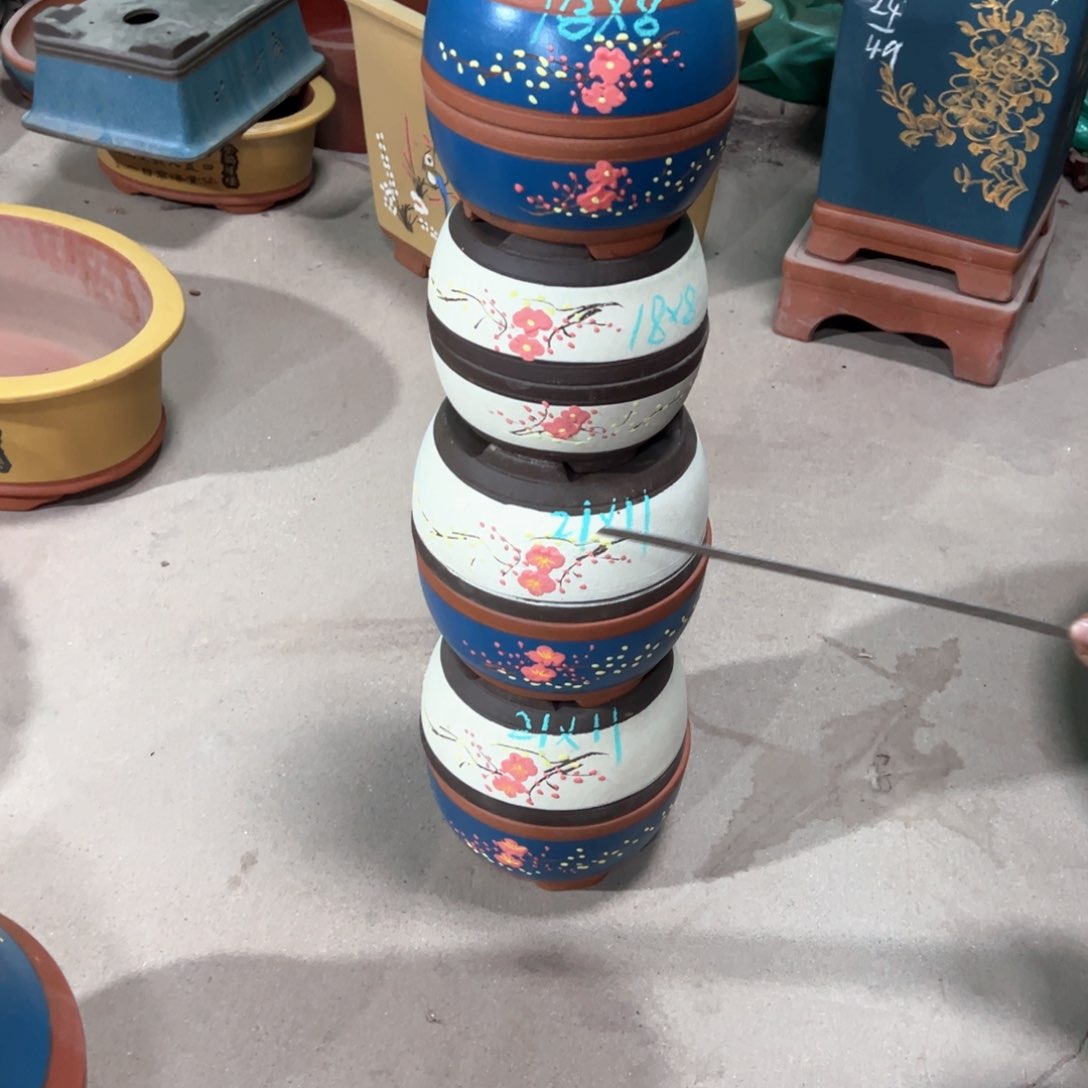 紫砂花盆紫砂花盆