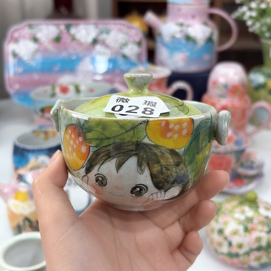 景德镇手绘高温釉下彩陶瓷茶具