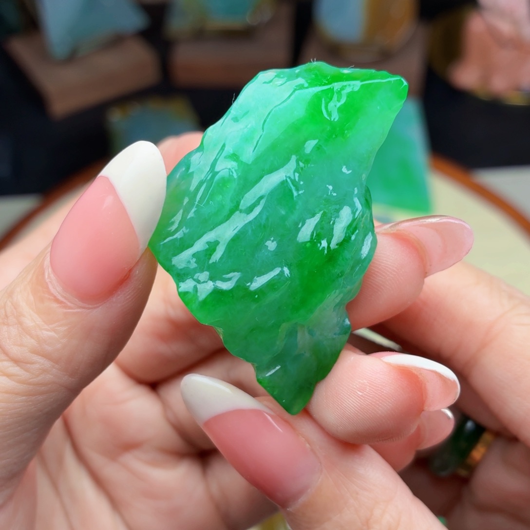 定制翡翠未镶嵌翡翠首饰