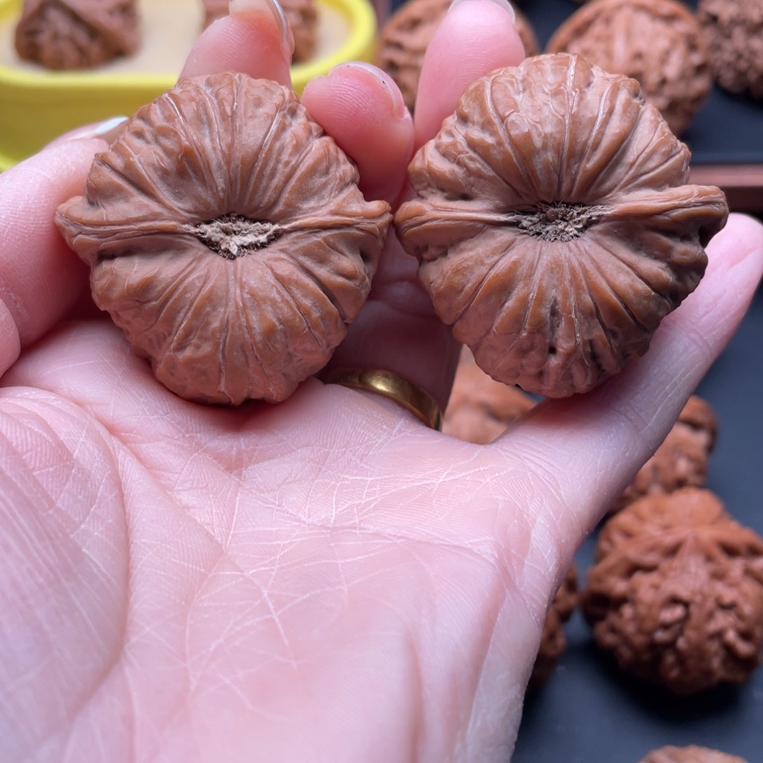 追***游文玩核桃把件41南瓜墩