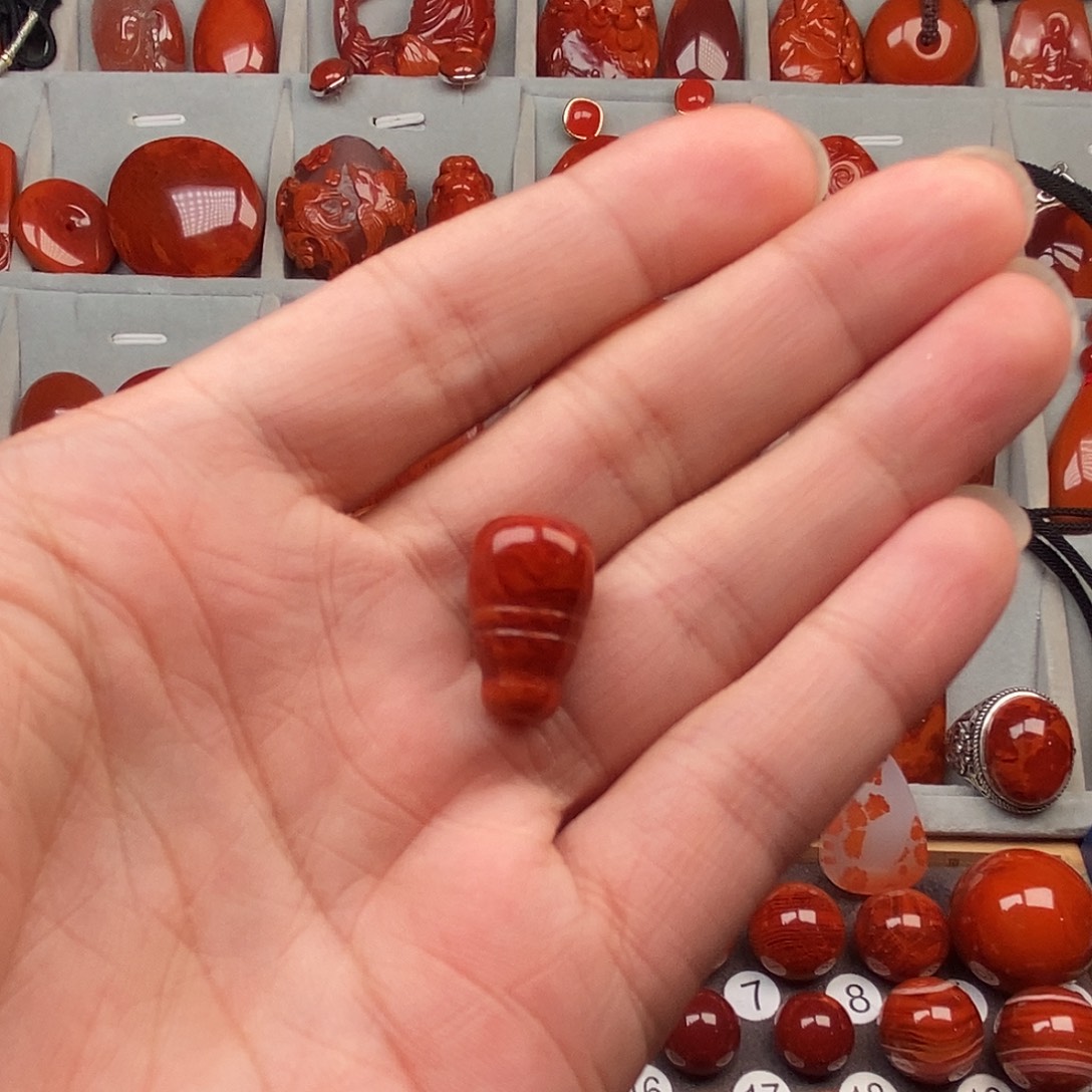 我***好南红玛瑙未镶嵌配饰