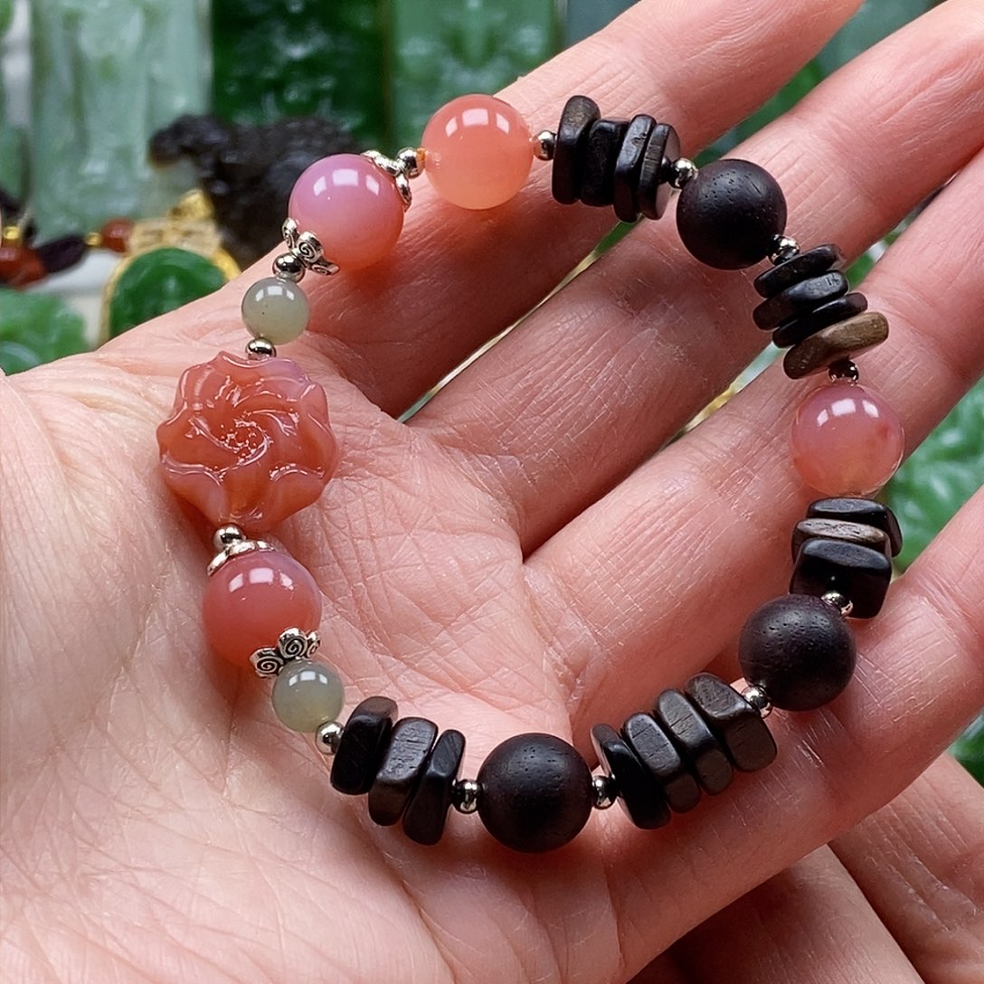 和田玉有钱花手饰未镶嵌