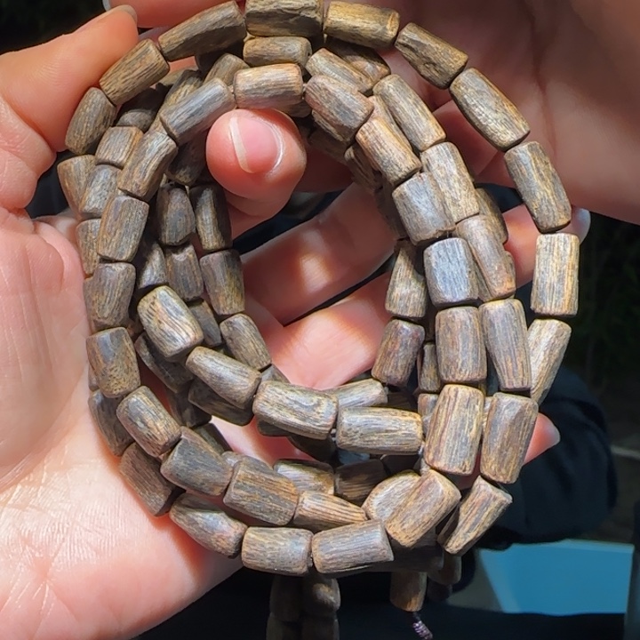 沉香手串张勺子沉水链子30克+多样性发其一