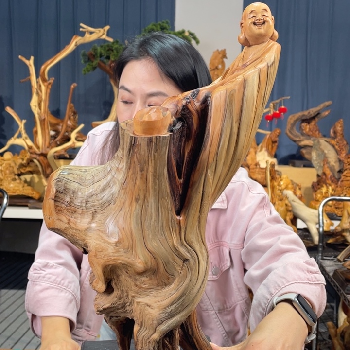 柏木（崖柏）随型摆件