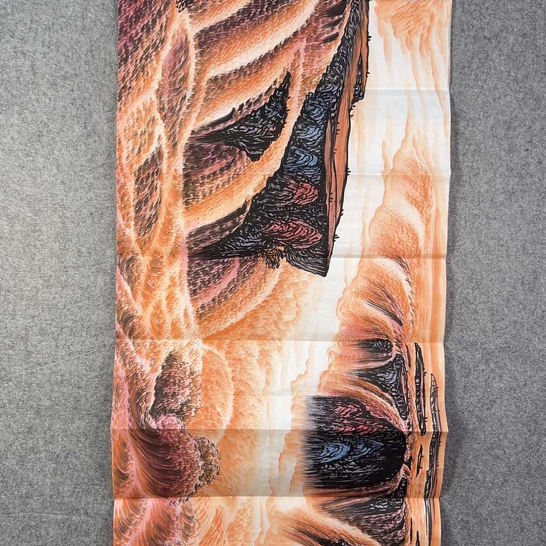 国画669 花鸟在树丛的顶端鸣叫叫声响